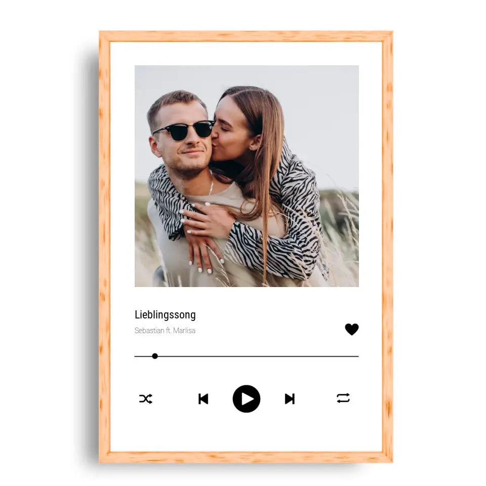 Lieblingssong Poster - Personalisierbar