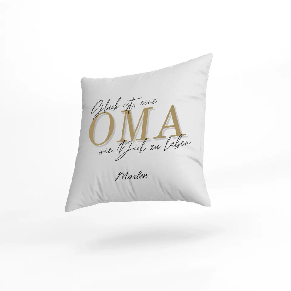 Oma Kissen - Personalisierbares Kissen