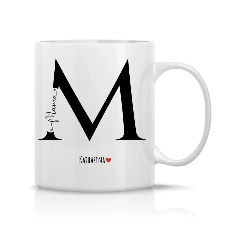 Personalisierbare Mama Tasse - Perfektes Geschenk zu Muttertag