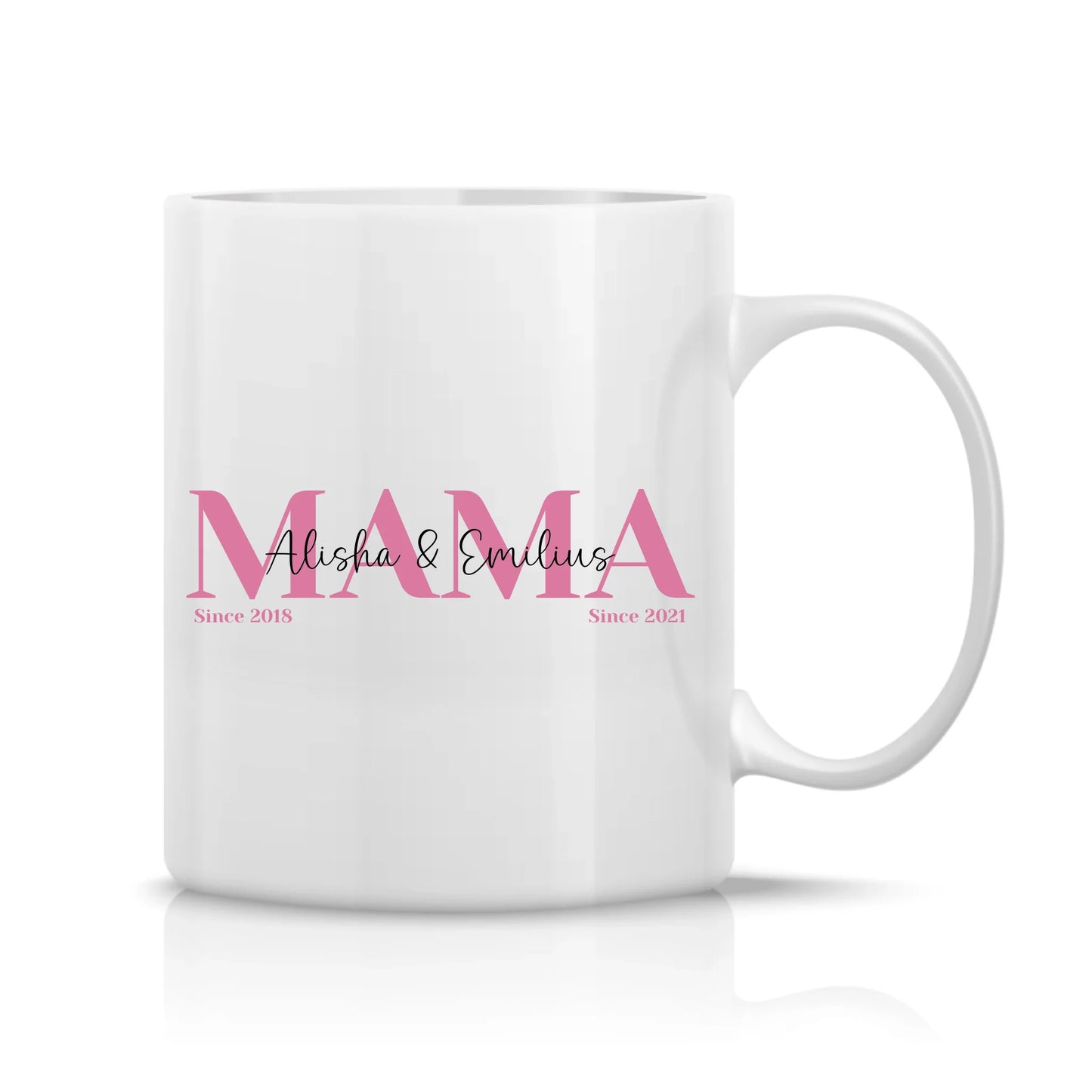 Personalisierbare Mama Tasse - Perfektes Geschenk zum Muttertag