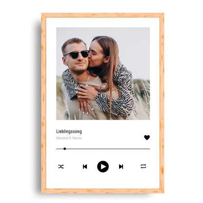 Lieblingssong Poster - Personalisierbar