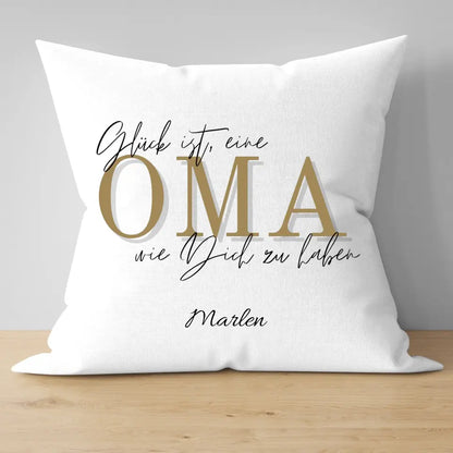 Oma Kissen - Personalisierbares Kissen