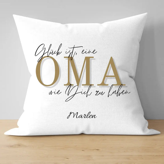 Oma Kissen - Personalisierbares Kissen