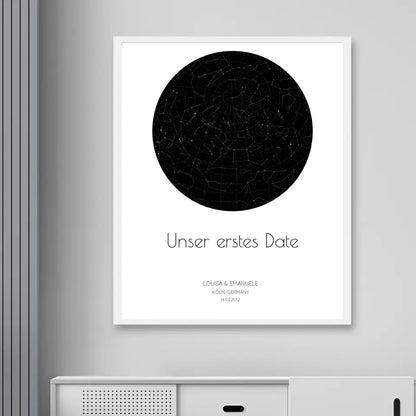 Sternenhimmel - Personalisierbare Sternenkarte