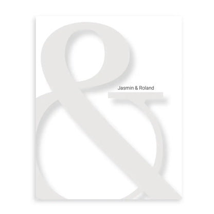 & Poster - Personalisiert mit Namen