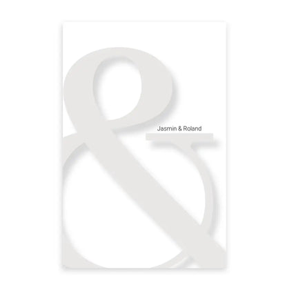 & Poster - Personalisiert mit Namen